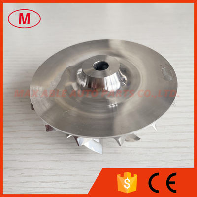 S00V111 173796 55.81/77.27mm 7+7 blades  aluminum 2618/milling /billet compressor wheel for 173900