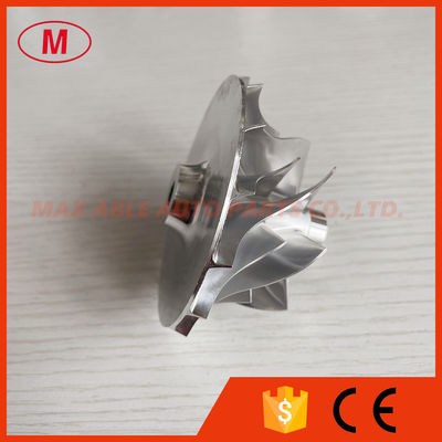 S00V111 173796 55.81/77.27mm 7+7 blades  aluminum 2618/milling /billet compressor wheel for 173900
