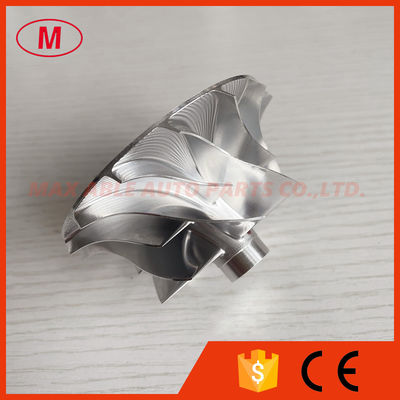 S00V111 173796 55.81/77.27mm 7+7 blades  aluminum 2618/milling /billet compressor wheel for 173900