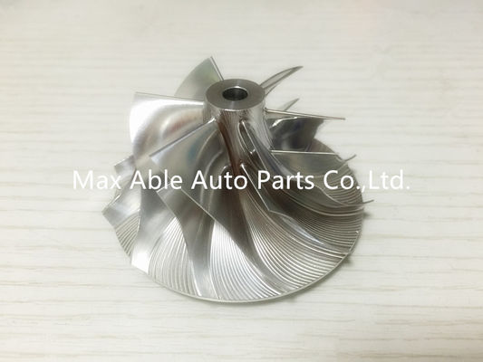 GT15-25 44.5X60.01mm 720915-0004/737692-0002 6+6 blades billet turbocharger compressor whe