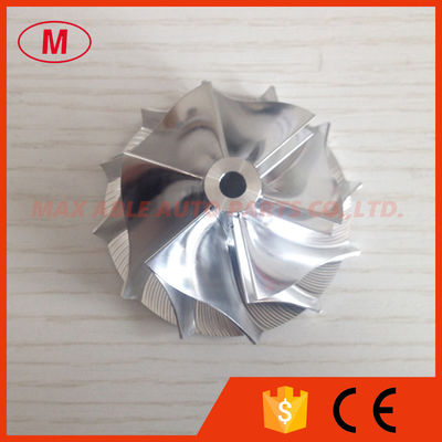 TD04HL 13T+ 43.61/56.02mm 49377-04200HF 6+6 blades performance turbo milling/ billet compressor wheel