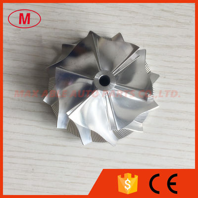 RHF5/RHF55 46.30/60.00mm 6+6 blades  performance turbo milling/billet compressor wheel