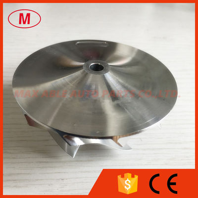 GT3576 434292-0007 56.84/74.99mm 6+6 blades Turbo aluminum 2618/billet compressor wheel