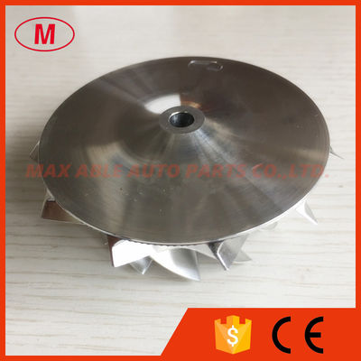 TD05H 49179-02712 56.24/75.00mm 11+0 blades high performance Lower blade turbo aluminum 2618/billet compressor wheel