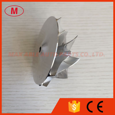 TD05H 54.06/71.40mm 6+6 blades Performance GT30 profile, high Blade turbo milling/aluminum 2618/billet compressor wheel