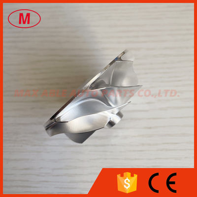 K04 48.35/60.00mm 9+0 Blades Point milling turbo aluminum 2618/Milling/billet compressor wheel
