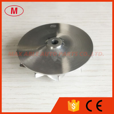 K04 34.53/50.96mm 6+6 blades 5304-123-2032 Turbo milling/aluminum 2618/billet compressor wheel for 5303-970-0048