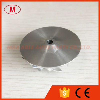 RHF5 38.10/52.50mm 6+6 blades NH454052 Turbo milling/aluminum 2618/billet compressor wheel for VIDG
