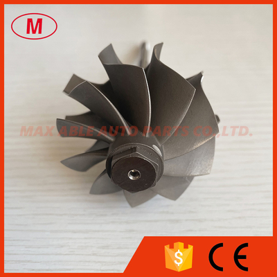 GT3076R GTX3076R GTX3067R 55/60mm Trim 84 10 blades ball bearing turbo turbine wheel shaft / turbine shaft&wheel