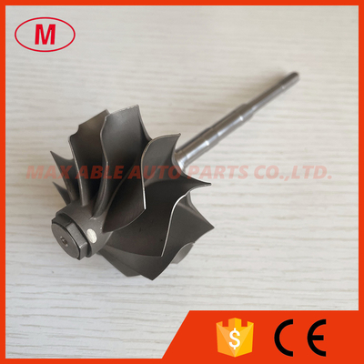 GT3076R GTX3076R GTX3067R 55/60mm Trim 84 10 blades ball bearing turbo turbine wheel shaft / turbine shaft&wheel