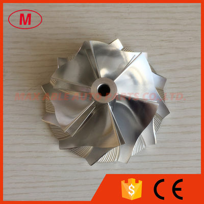 TD05H 20G upgrade/25G reverse 60.50/78.00mm 6+6 blades Turbocharger milling/aluminum 2618/billet compressor wheel