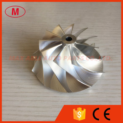 GTX3071 XX8849-2 54.06/71.40mm 11+0 blades performance bore:5.99 turbo billet compressor wheel for  803712-0001/700711
