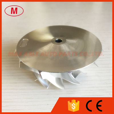 GTX3071 XX8849-2 54.06/71.40mm 11+0 blades performance bore:5.99 turbo billet compressor wheel for  803712-0001/700711