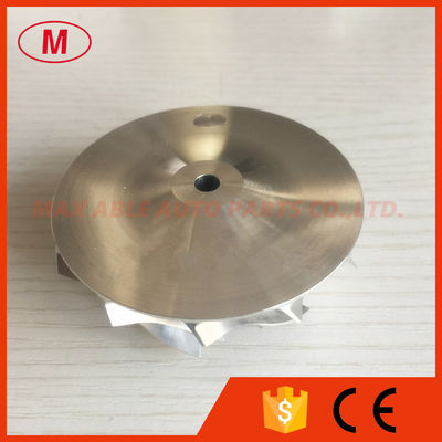TD04HL 20T upgrade 50.00/61.01mm 6+6 blades Turbocharger milling/aluminum 2618/billet compressor wheel