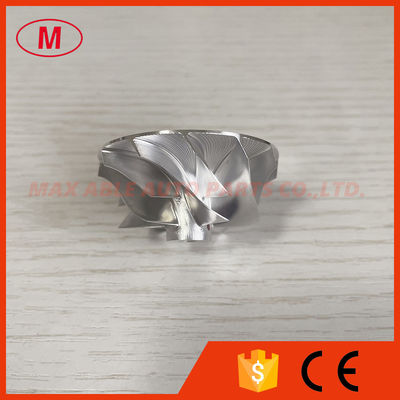 RHF5 37.11/48.00mm 6+6blades turbocharger aluminum 2618/milling/billet compressor wheel for VICC