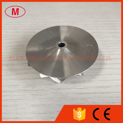 GTA15-25 42.00/56.02mm 6+6 blades forward turbo milling/aluminum 2618/billet compressor wheel
