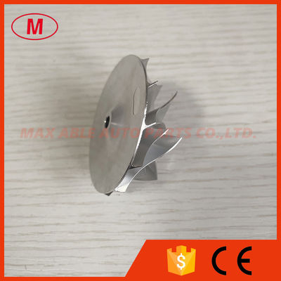 GTA15-25 42.00/56.02mm 6+6 blades forward turbo milling/aluminum 2618/billet compressor wheel