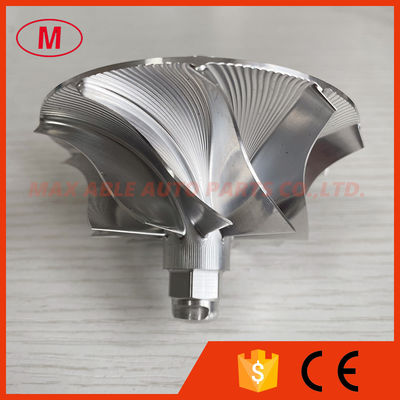 GTB35 52.80/77.20mm 10+0 blades turbocharger milling/aluminum 2618/billet compressor wheel for 17201-E0724 ​