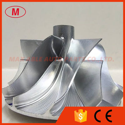 K04 reverse 40.50/53.00mm 6+6 blades performance aluminum 2618/milling/billet compressor wheel