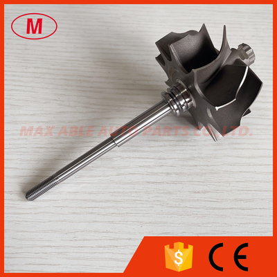 TD06H forward 58.8X67.2mm 5+5 blades turbo wheel/ turbine shaft&wheel