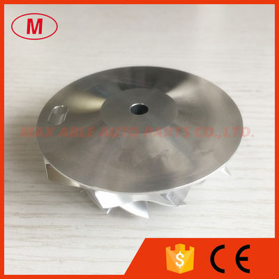 GT2867 49.70/67.40mm 11+0 Blades turbo aluminum 2618/milling/billet compressor wheel for Racing