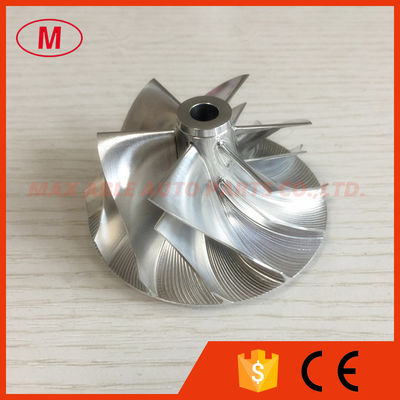 RHF5HB 46.50/59.94mm 6+6 blades Turbocharger milling/aluminum 2618/billet compressor wheel for VF30/VF34/VF35/VF36/VF37