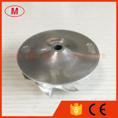 RHF5HB 46.50/59.94mm 6+6 blades Turbocharger milling/aluminum 2618/billet compressor wheel for VF30/VF34/VF35/VF36/VF37
