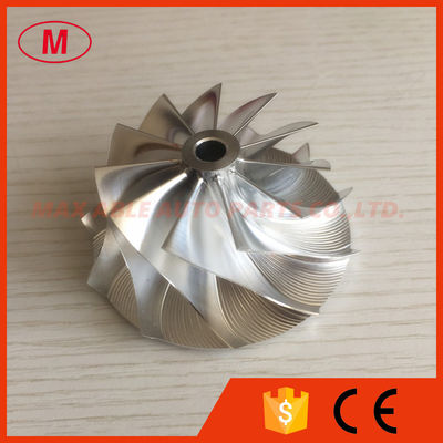 RHF5HB 93844S 47.20/60.00mm 11+0 blades high performance Turbo milling/aluminum 2618/billet compressor wheel  for VF22