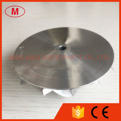T04S 8635R P00767 62.30/86.15mm 7+7 blades High performance turbo aluminum 2618/milling/billet compressor wheel