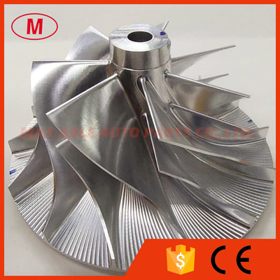 K36 Forward 5336-123-2207 75.10/107.95mm 7+7 blades turbo turbocharger aluminum 2618/milling/billet compressor wheel