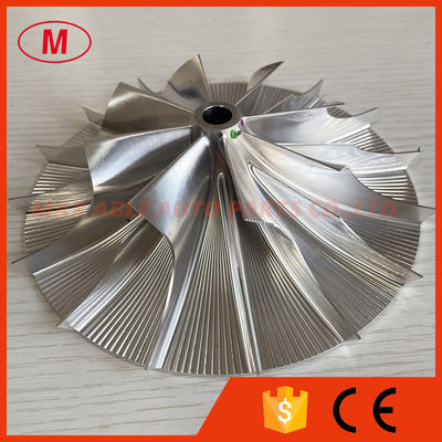 Supercharger 8+8 blades 88.32/146.05mm high performance turbo/milling/aluminum 2618/billet compressor wheel