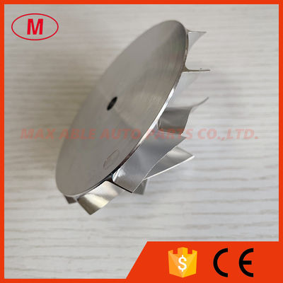 K27 57.64/83.60mm 6+6 blades turbo milling/aluminum 2618/billet compressor wheel