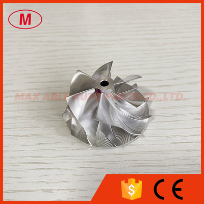 TD03 39.10/46.00mm 6+6 blades high performance turbocharger milling/aluminum 2618/billet compressor wheel