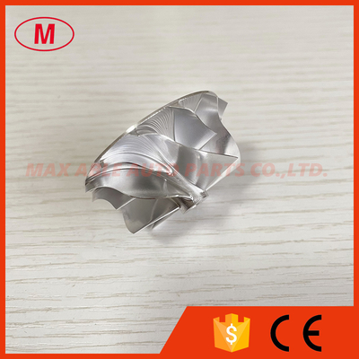 TD03 39.10/46.00mm 6+6 blades high performance turbocharger milling/aluminum 2618/billet compressor wheel