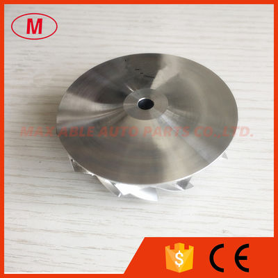 TD04HL 20T 49189-X 47.04/58.00mm 11+0 blades Turbo Billet compressor wheel for 49189-07220 nose:11.63mm