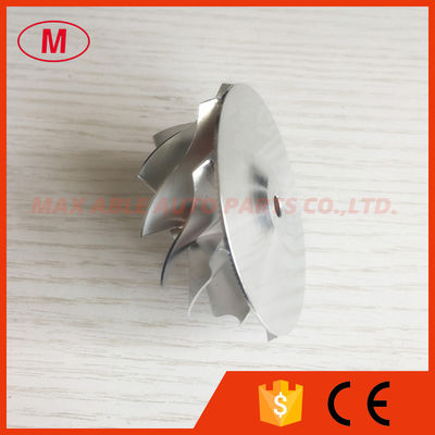 TD04HL 20T 49189-X 47.04/58.00mm 11+0 blades Turbo Billet compressor wheel for 49189-07220 nose:11.63mm