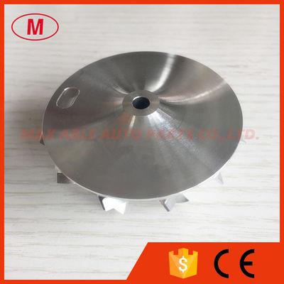 GT15-25 44.39/60.01mm 6+6 Blades 784369-0002/787571-0002 high performance milling/aluminum 2618/billet compressor wheel
