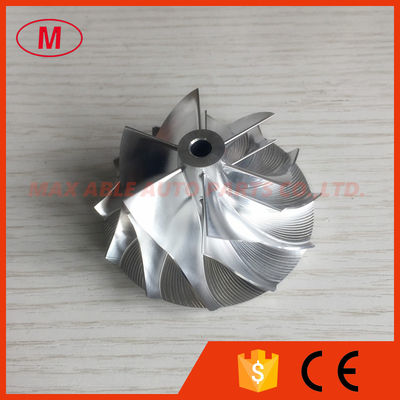 GT15-25 44.39/60.01mm 6+6 Blades 784369-0002/787571-0002 high performance milling/aluminum 2618/billet compressor wheel