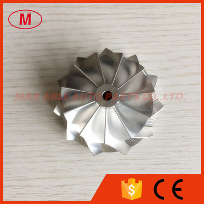 TD04HL 11+0 blades 49.62/61.01mm high performance turbocharger milling/aluminum 2618/billet compressor wheel