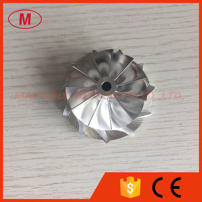 K04 5304-123-2209 41.00/50.96mm 11+0 blades high performance Turbocharger milling/aluminum 2618/billet compressor wheel