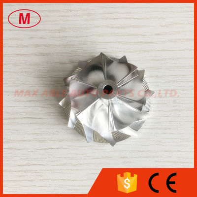 K04 39.86/50.96mm 5304-123-2024/5304-123-2021 6+6 blades turbo milling/aluminum 2618/billet compressor wheel