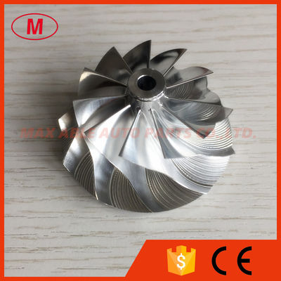 K04 37.84/50.96mm 5304-123-2209 11+0 blades turbo milling/aluminum 2618/billet compressor wheel for 5303-988-0099/102