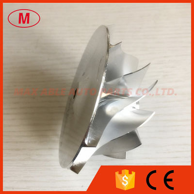 GT3037 11+0 blades 57.04/76.13mm 452708-0001 bore 5.99mm Performance billet compressor wheel for  700382-12/700177-7