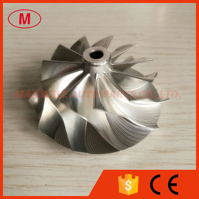GT15-25 44.50/60.01mm 720915-0004 5+5 blades high performance turbo milling/aluminum 2618/billet compressor wheel