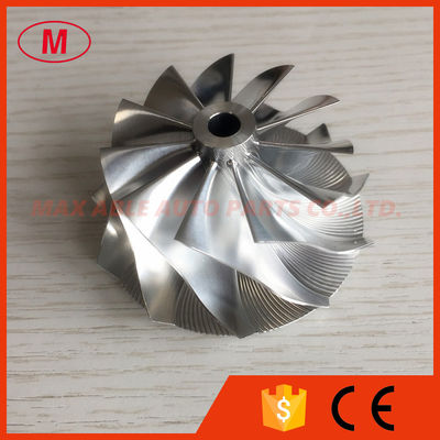 RHF5HB 11+0 blades high performance 48.50/59.94mm turbo turbocharger aluminum 2618/milling/billet compressor wheel