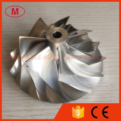 T88 34D 7+7 blade 69.67/95.00mm turbo milling/aluminum 2618/billet compressor wheel for 49188-02700