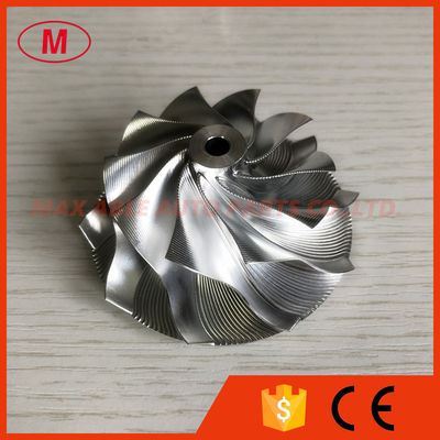 GT15-25 point milling 50.20/65.00mm 10+0 Blades 702549-0008HF V1 high performance aluminum 2618/billet compressor wheel