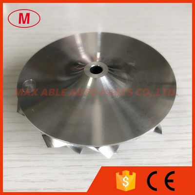 GT15-25 point milling 50.20/65.00mm 10+0 Blades 702549-0008HF V1 high performance aluminum 2618/billet compressor wheel