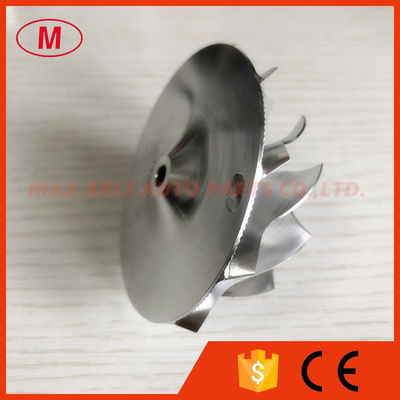 GT15-25 point milling 50.20/65.00mm 10+0 Blades 702549-0008HF V1 high performance aluminum 2618/billet compressor wheel