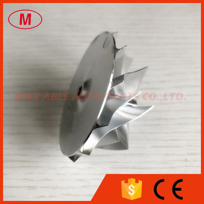 RHF5 44.90/58.00mm 6+6 blades high performance milling/aluminum 2618/billet compressor wheel for VF54
